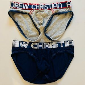 2 Andrew Christian briefs